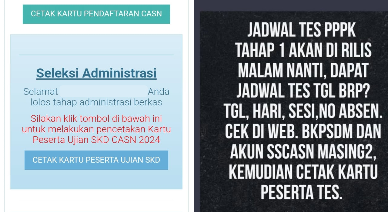 Kabar Terbaru, Kartu Peserta Ujian SKD, Sudah Bisa Cetak, Seleksi PPPK 2024 Lokasi Tes di Sri Melayu Palembang