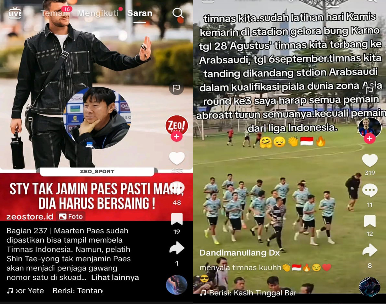 Shin Tae Young Tolak Andalkan Maarten Paes, Pemain Timnas Indonesia, Kualifikasi Piala Dunia 2026