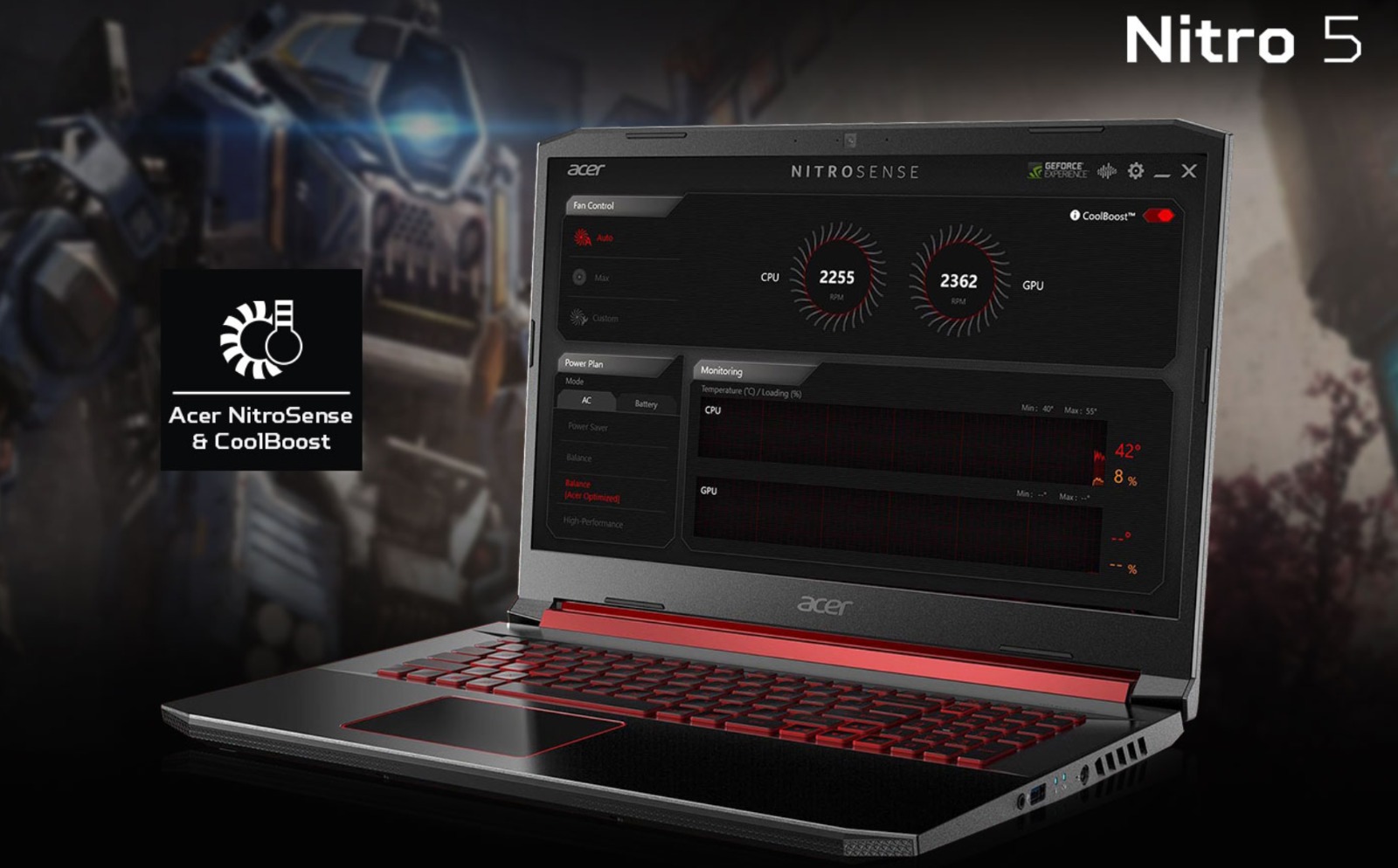 Acer Nitro AN515-54, Laptop Gaming Terbaru Dengan Tenaga Super Maksimal, Simak Spesifikasinya Disini 