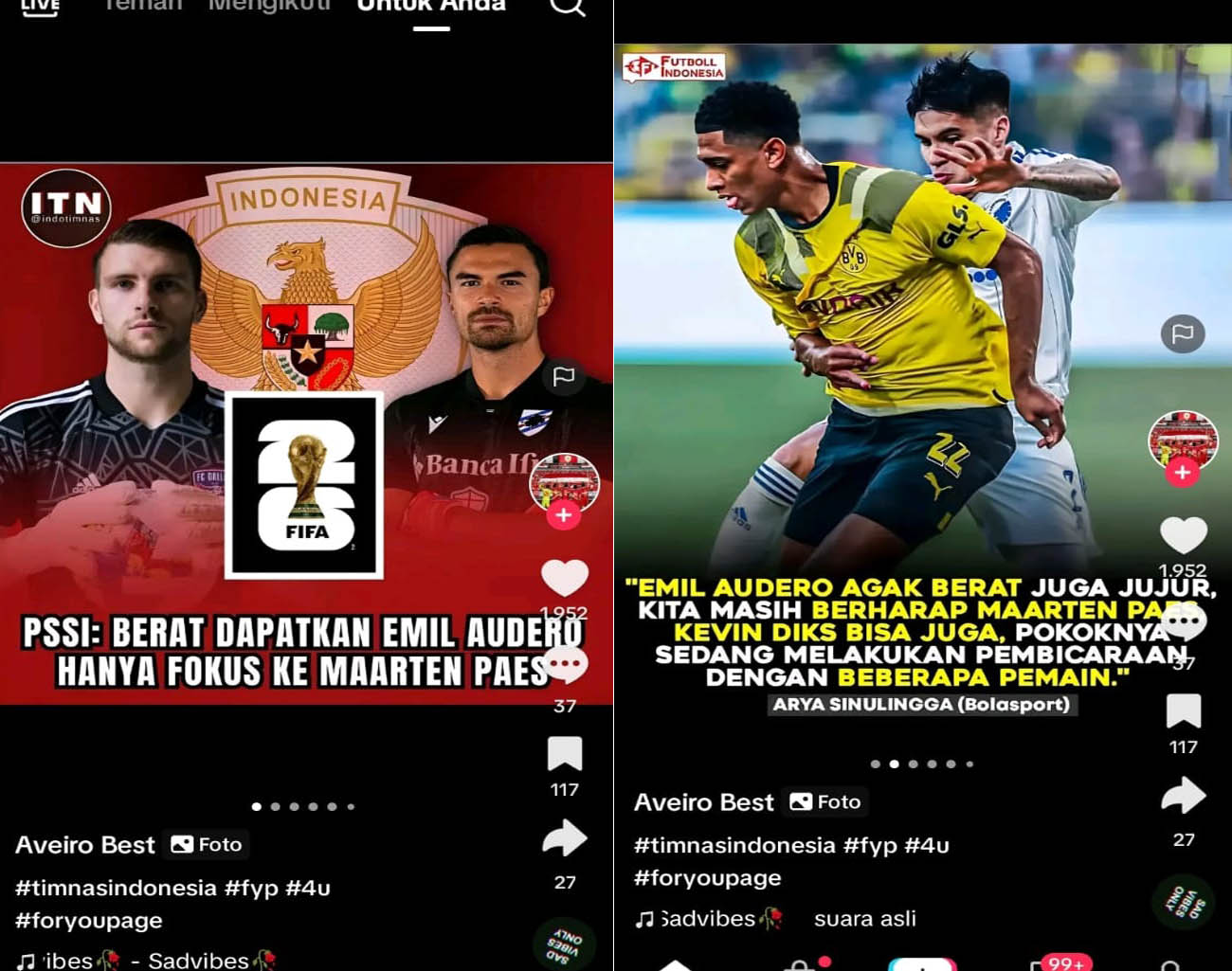 Emil Audero Mengalah, Kiper Inter Milan, PSSI Lirik Maarten Paes  Gabung Indonesia, Kualifikasi Piala Dunia 