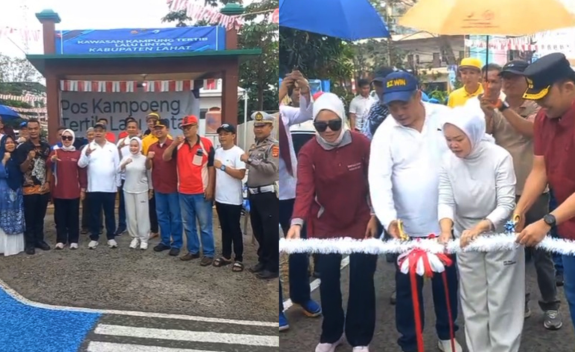 Sat Lantas Polres Lahat Bentuk Kampung Tertib Lalulintas untuk Edukasi Masyarakat