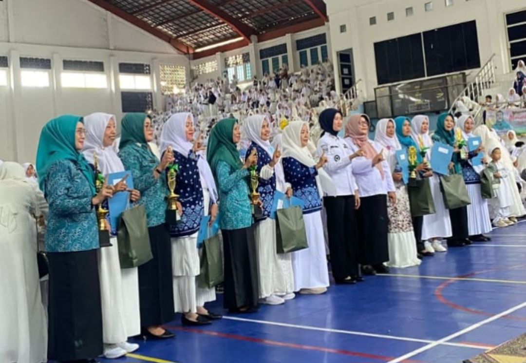 Keren, Merapi Barat Peraih Jumlah Terbanyak Anak PAUD Di Gebyar Manasik Haji Dan Umroh, Ini Jumlahnya