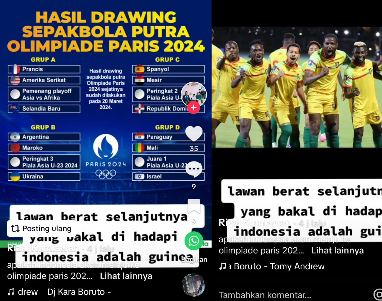 Guinea Lawan Selanjutnya Timnas Indonesia, Setelah Gagal Rebut Juara 3 Piala Asia U-23 2024