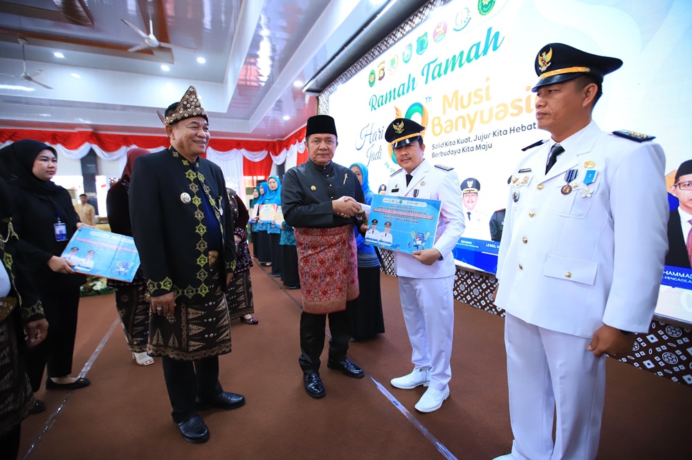 Gubernur Herman Deru Apresiasi Muba, Catat Sejarah Turunkan Angka Kemiskinan ke Satu Digit