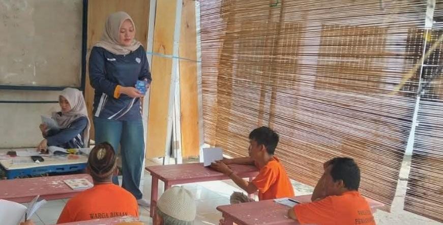 Tingkatkan Literasi, Warga Binaan Lapas Lahat Ikuti Pembelajaran Dasar