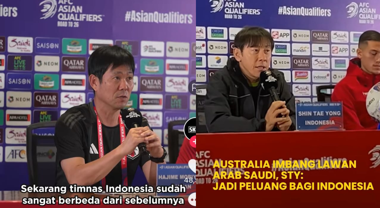 Rekor Indonesia Kalahkan Jepang, Hajime Moriyasu Ajak Indonesia Lolos, Kualifikasi Piala Dunia 2026