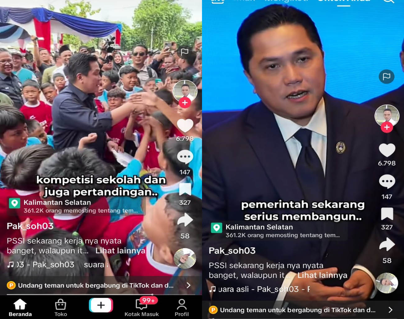 Inilah Keseriusan Erick Thohir, Pembinaan Sepak Bola Indonesia, Pertandingan Amatir, Kualifikasi Piala Dunia