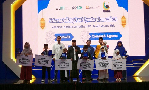 Semarak Ramadhan, PTBA Gelar Lomba Hafalan Surat Pendek untuk Siswa SD