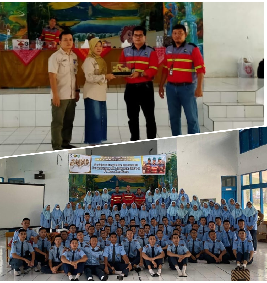  PT Bara Alam Utama Kunjungi SMA Negeri 4 Lahat Dalam Program Goes To School, Simak Kegiatannya