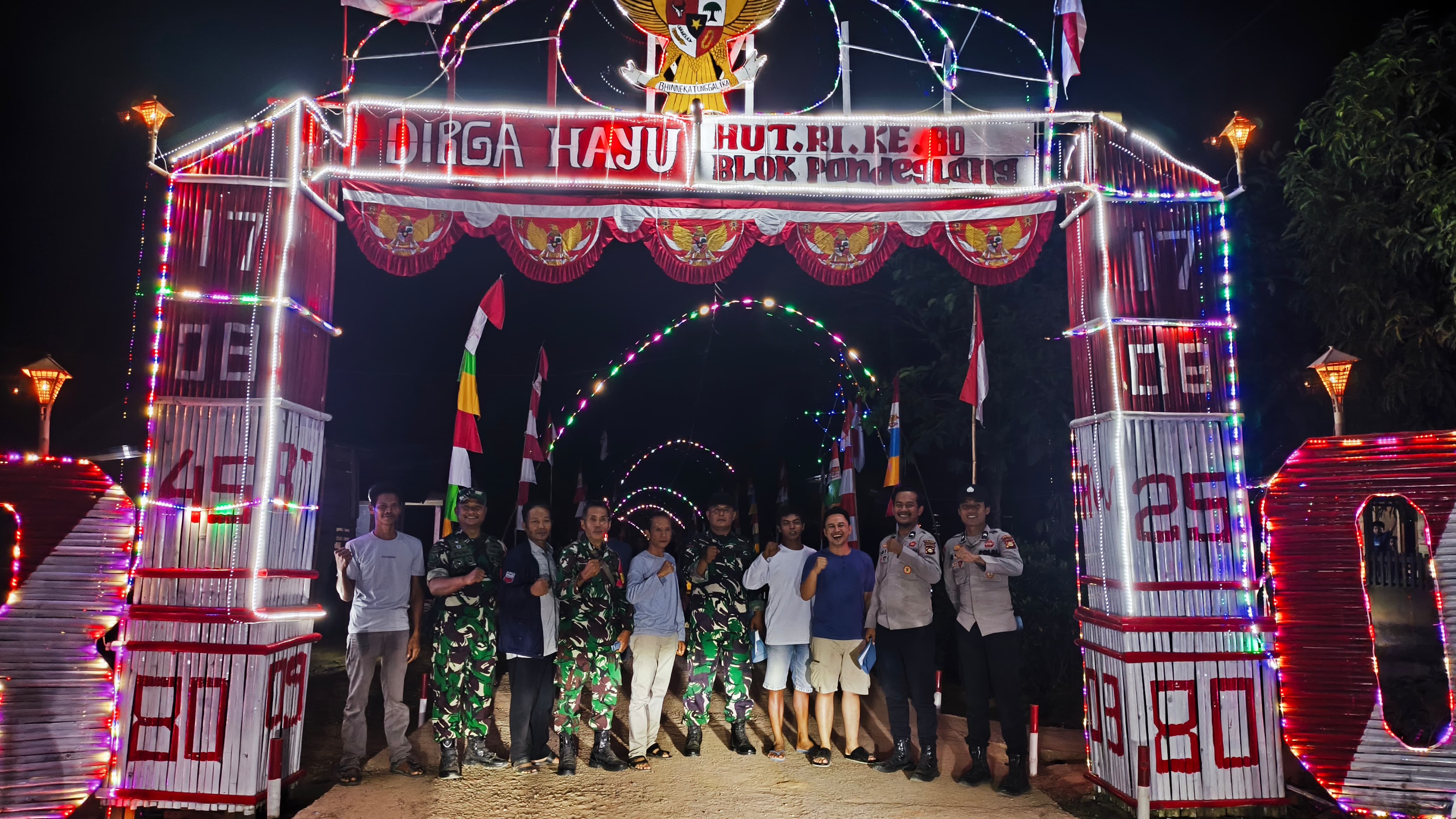 Desa Kencana Sari Semarakkan HUT ke-80 RI dengan Lomba Kebersihan dan Penghiasan Lingkungan RT