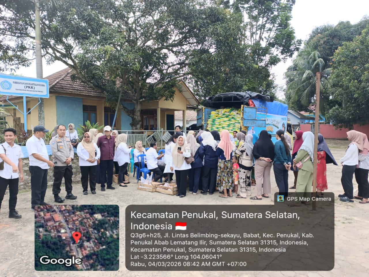 GPM PALI Diserbu Warga! 10 Ton Beras Ludes dalam Hitungan Jam di Kecamatan Penukal