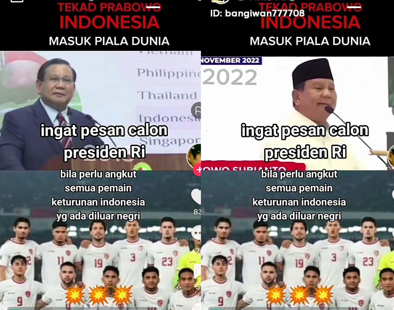 Prabowo Rebut Trofi Piala Dunia, Indonesia Negara Besar, Ketua PSSI Erick Thohir, Kualifikasi Piala Dunia 2026