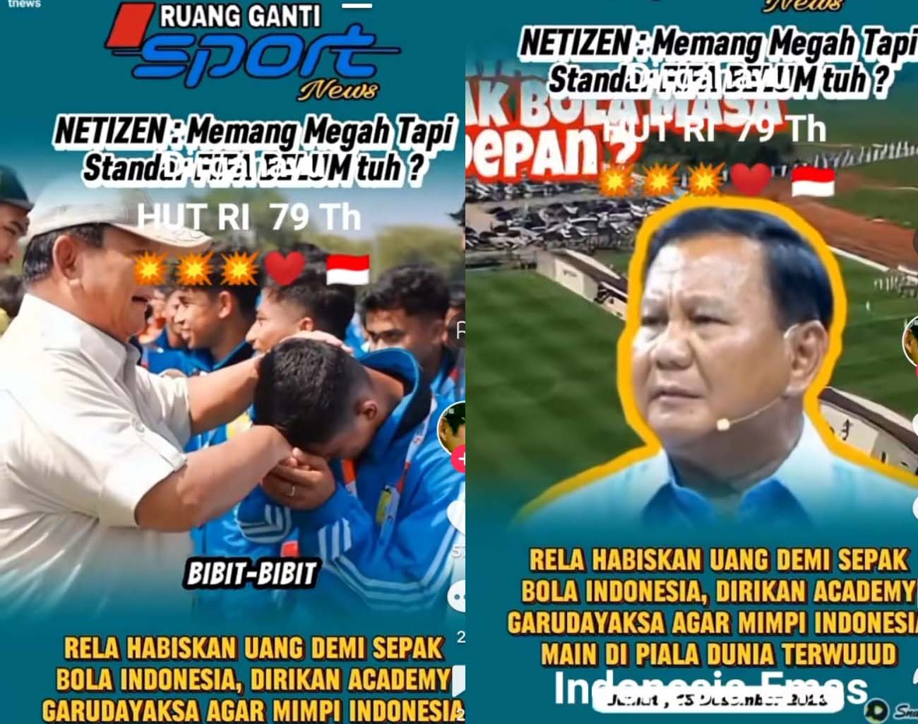 Presiden RI Angkat Trofi Piala Dunia, Impian Prabowo Subianto, Negara Besar, Kualifikasi Piala Dunia 2026