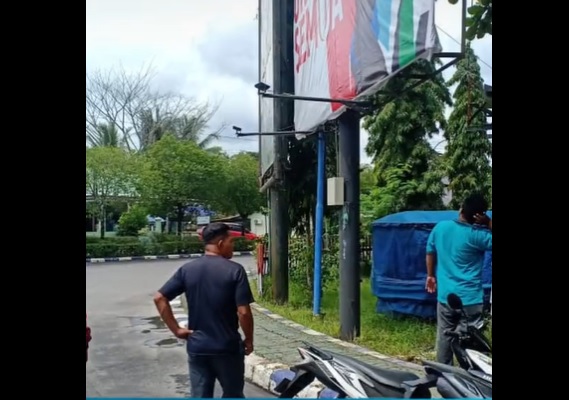 Ini Alasan Dandim 1013 Muara Teweh Copot Banner Foto Ganjar 