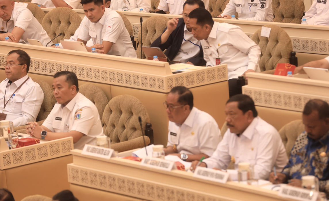 Raker Bersama Komisi II DPR RI, Wagub Cik Ujang Dorong Percepatan Pembangunan Tol Sumsel-Bengkulu