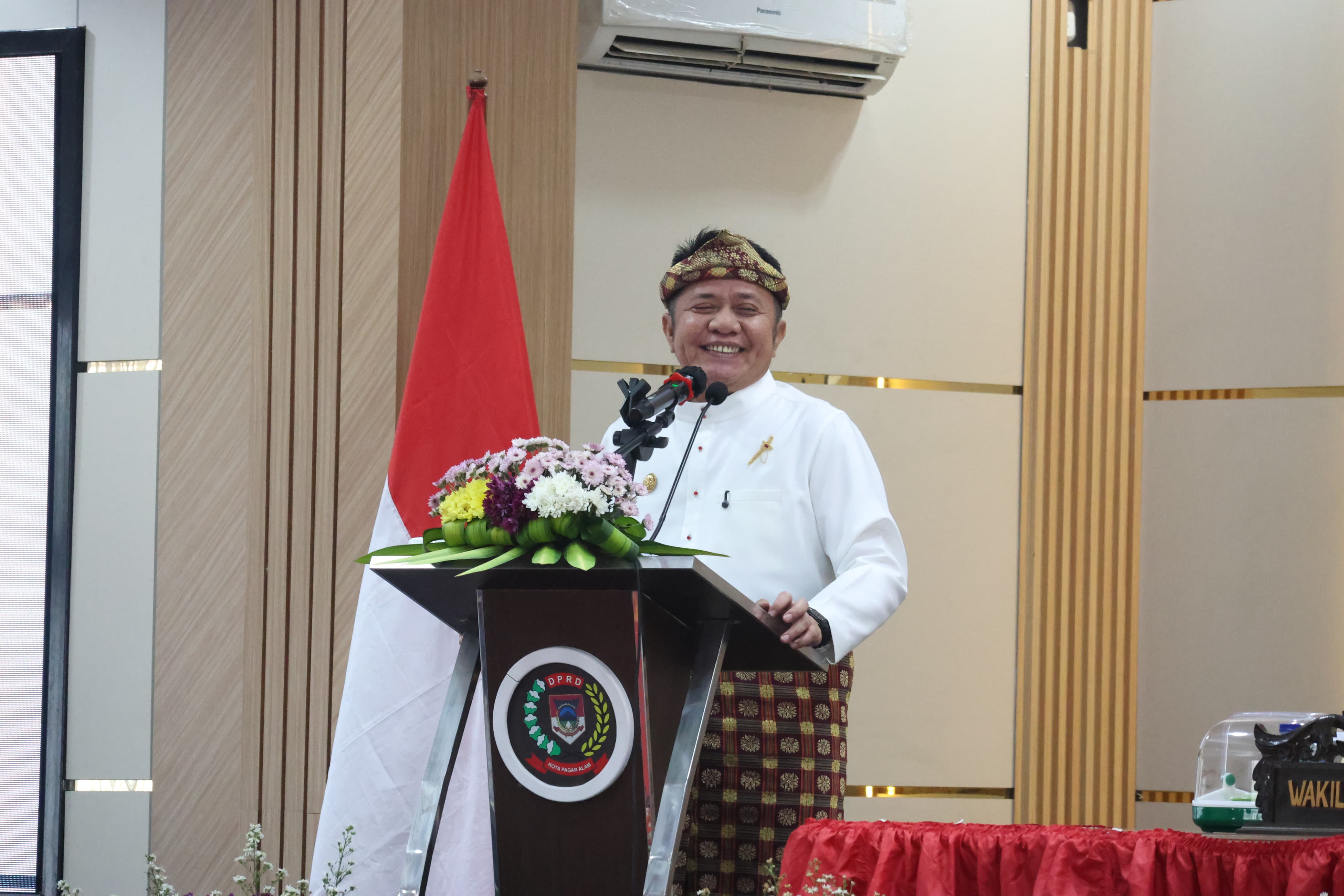 HUT Pagar Alam ke-24, Gubernur Herman Deru Tegaskan Pentingnya Jaga Budaya dan Alam