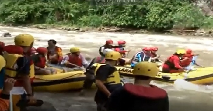 Besok Atlet Arung Jeram Porprov Lahat Lintasi Sungai Lematang 