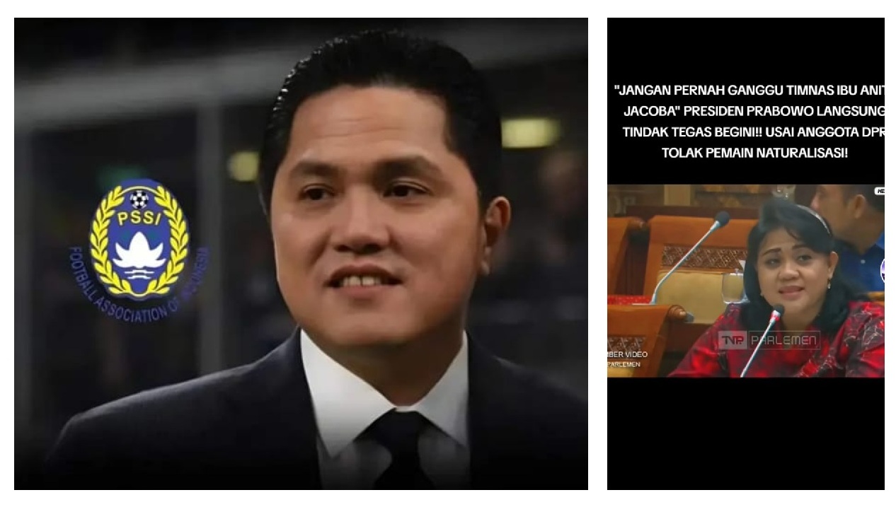 Pembelaan Erick Thohir, 94 Persen Supporter Puas, DPR Tolak Naturalisasi, Kualifikasi Piala Dunia 2026