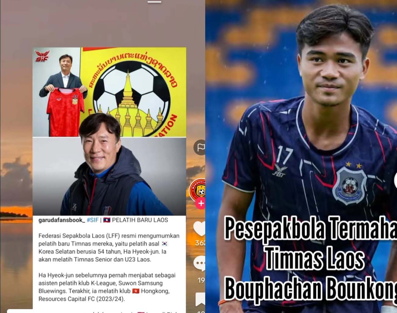 Laos Pelatih Sepak Bola Baru, Tiru Indonesia Ambil Korea Selatan, Ha Hyeok-jun, Kualifikasi Piala Dunia 2026