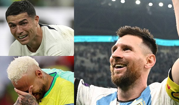 Lionel Messi Urung Menangis, Susul Neymar dan Cristiano Ronaldo