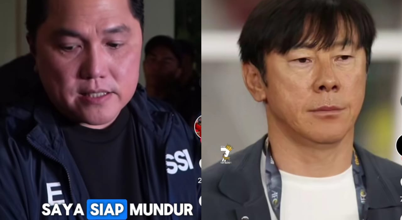 Reaksi Shin Tae Young, Erick Thohir Siap Mundur dari Ketua PSSI, Kualifikasi Piala Dunia 2026