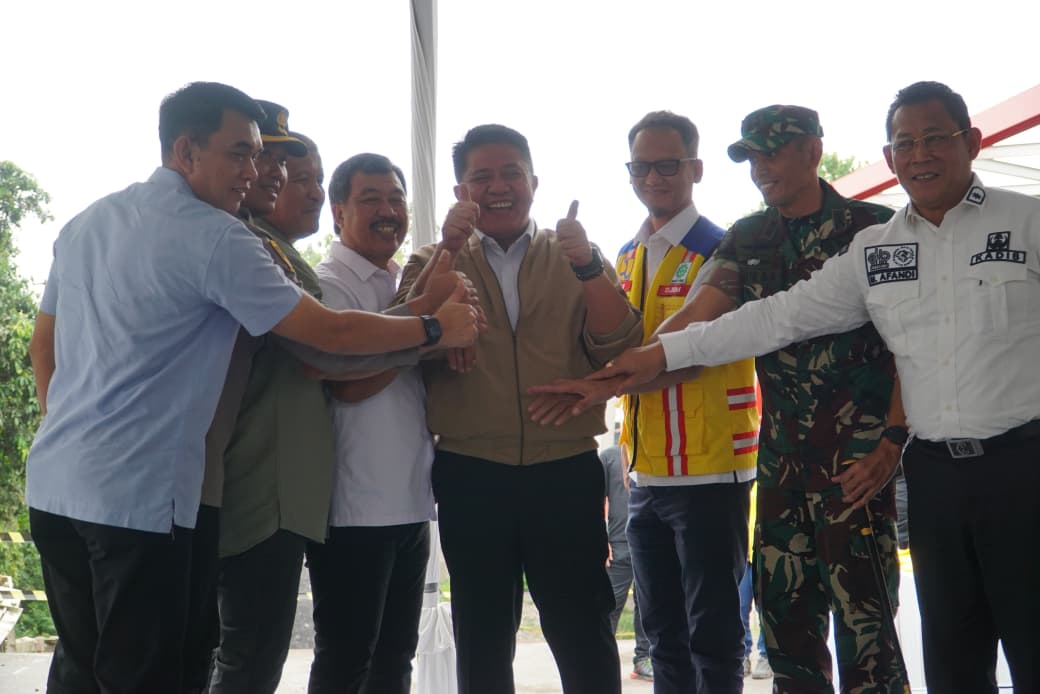 Gubernur Herman Deru: Rekonstruksi Jembatan Muara Lawai Bukti Kolaborasi Pemerintah dan Dunia Usaha