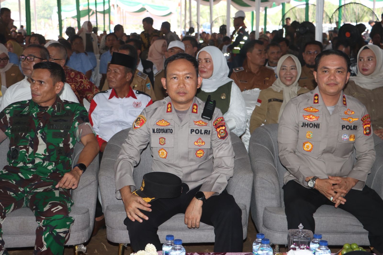 Kapolres Lahat Hadiri Kegiatan Launching Mulai Pembangunan Jalan Khusus Pertambangan Batubara