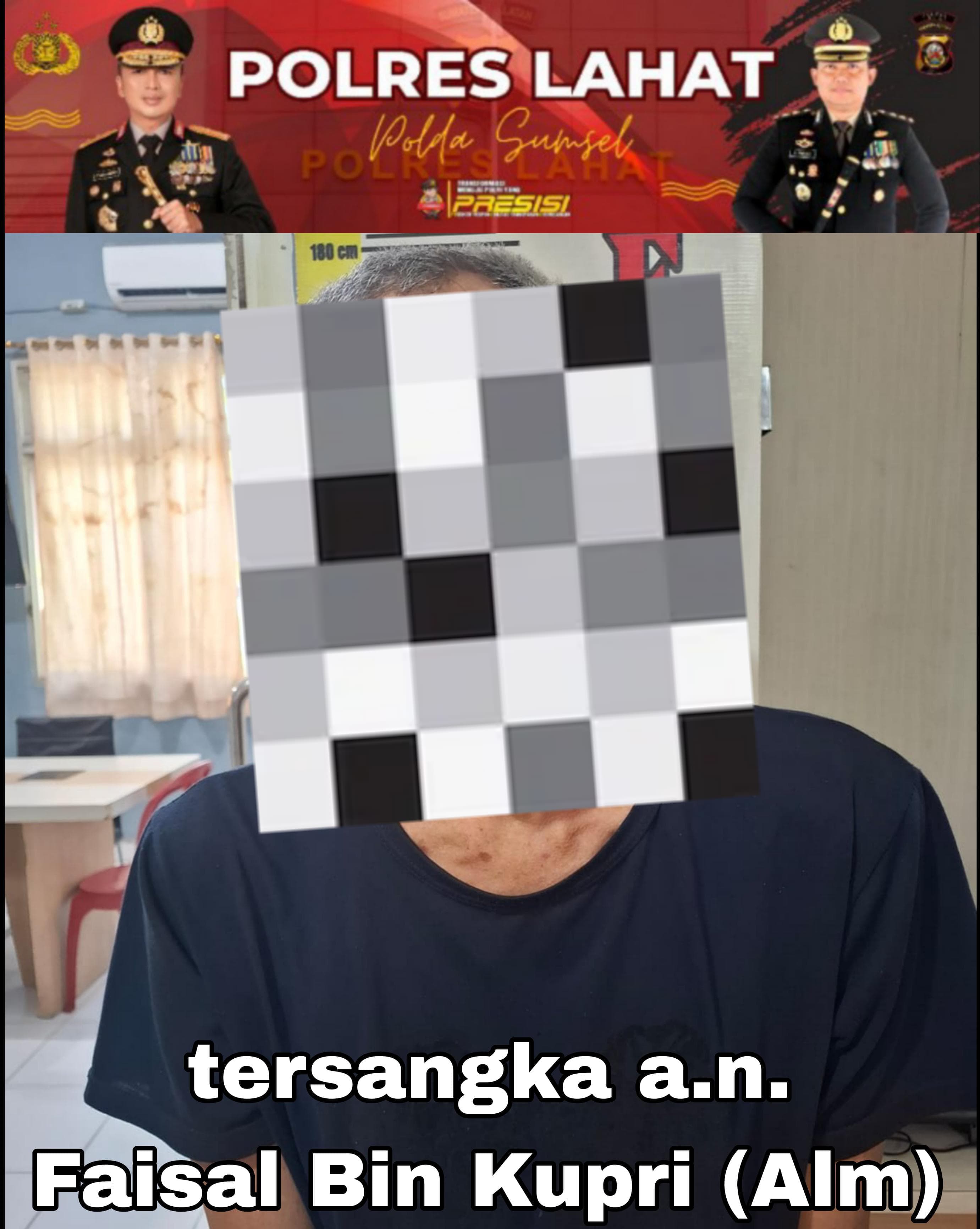 Gerak Cepat, Sat Reskrim Polres Lahat Ungkap Kasus Pembunuhan di Jalan Mayor Ruslan, 1 Tersangka Diamankan