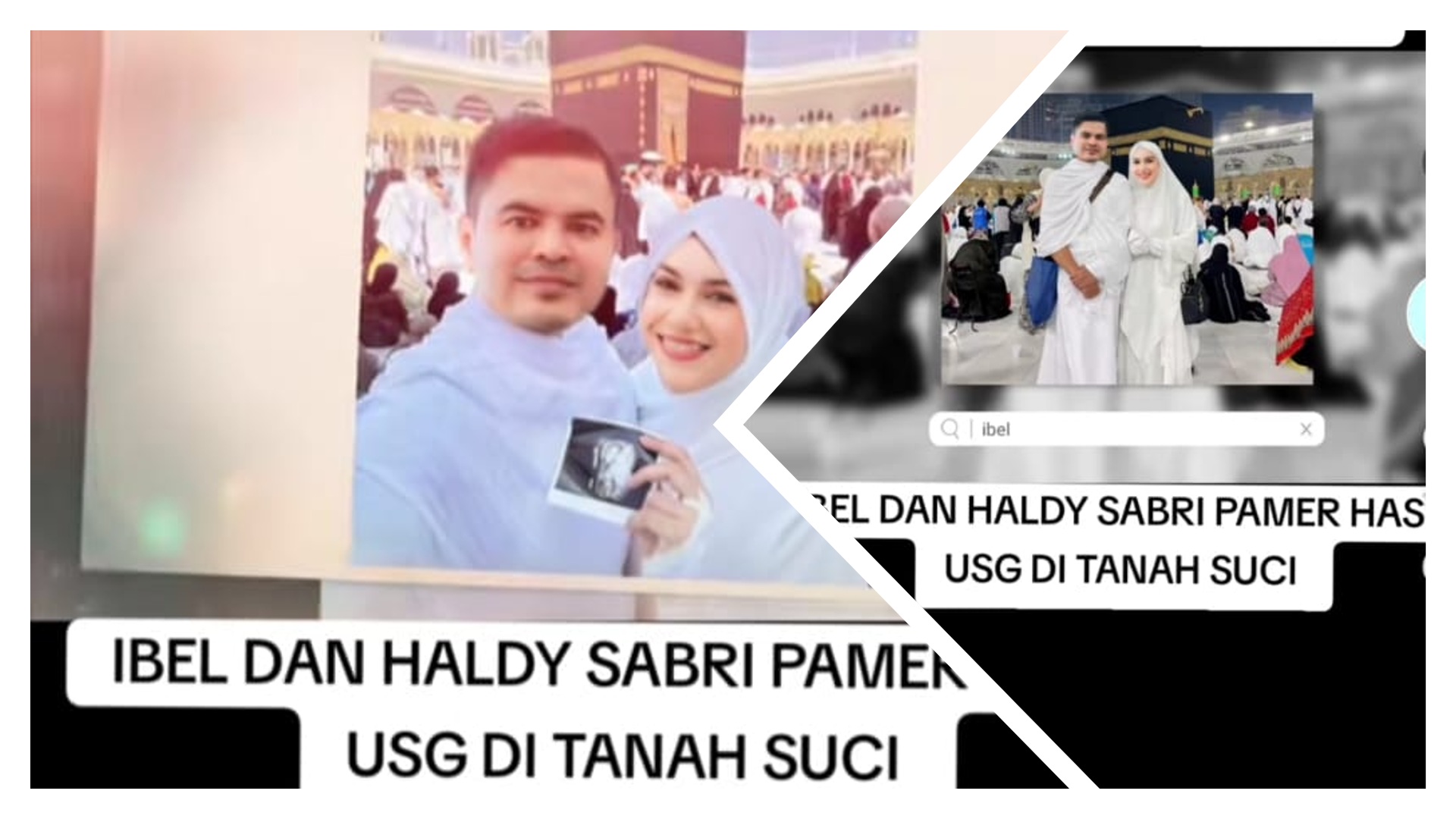 Kabar Gembira, Irish Bella Hamil, Haldy Sabri Bagikan Hasil USG di Tanah Suci, Pasangan Selebriti Indonesia