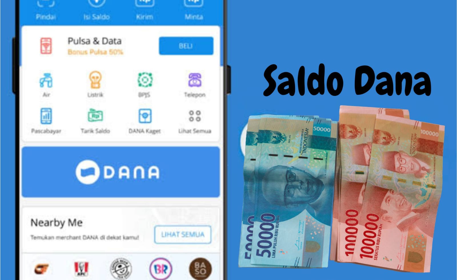 Modal HP, Saldo DANA Gratis Auto Cair Hingga Rp 200 Ribu, Buruan Coba tipsnya