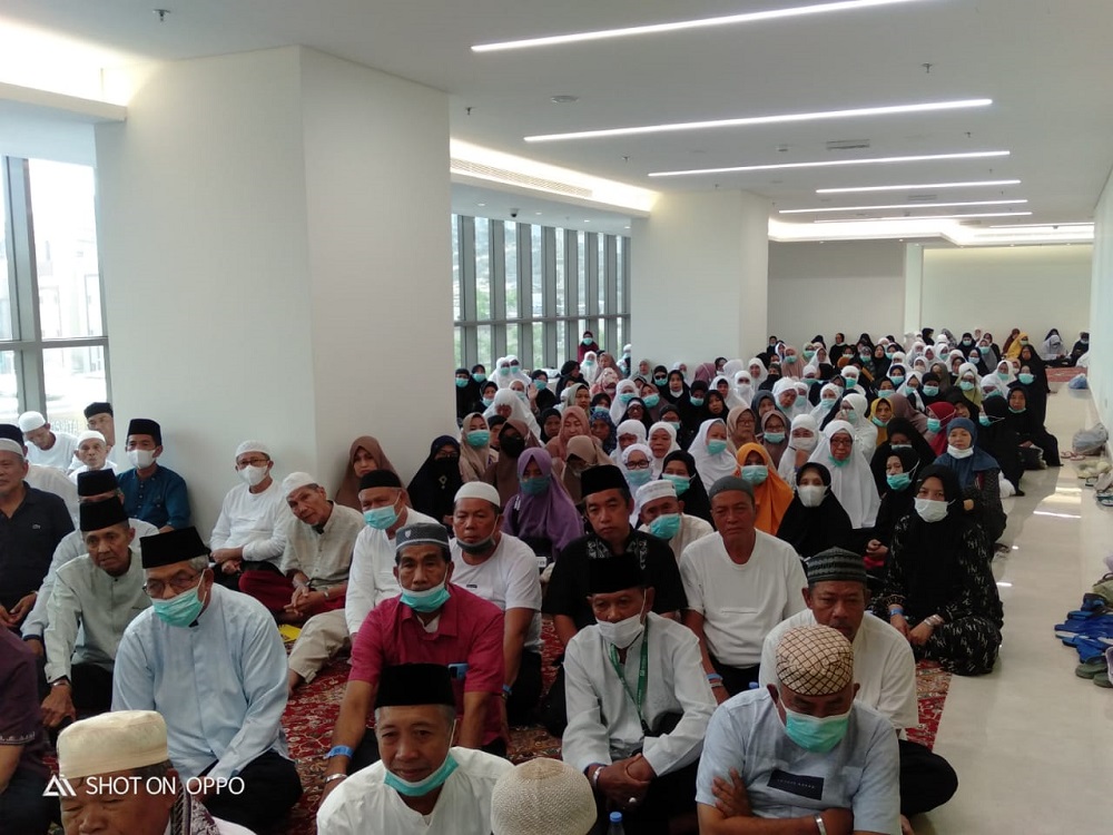 Jemaah Haji Lahat Kloter 13 Plm Ikuti Bimbingan Pemantapan Armina