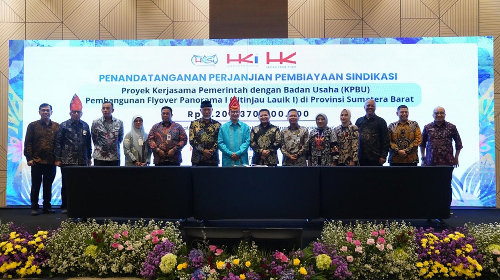 Percepat Pembangunan Infrastruktur di Sumatera Barat, BRI Dukung Pembiayaan Sindikasi Rp2,2 Triliun 