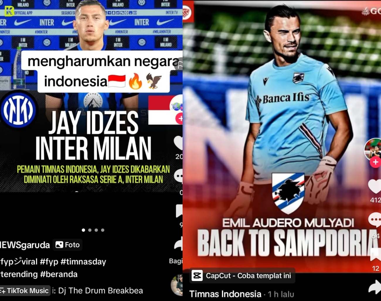 Bek Indonesia Jay Idzes Gabung Inter Milan, Emil Audero Keluar, Pemain Keturunan, Kualifikasi Piala Dunia