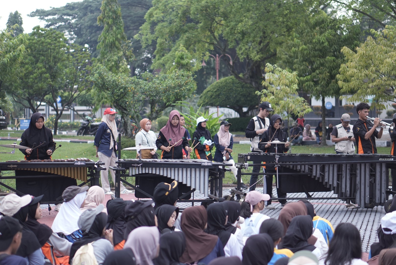 Antusiasme Membludak, 835 Siswa Daftar Open Rekrutmen Marching Band Bukit Asam