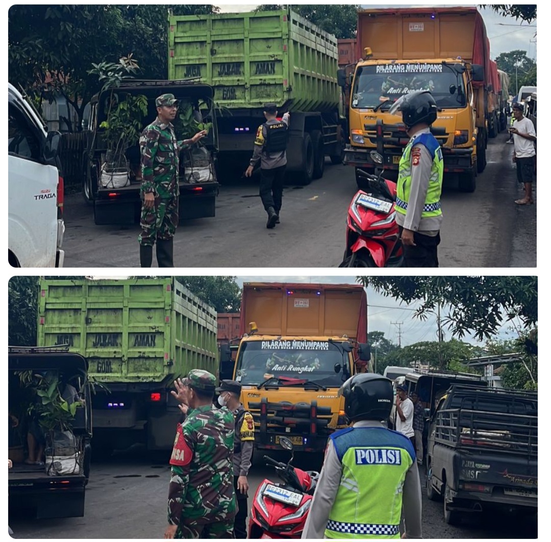 Lagi Jalanan Macet di Kecamatan Merapi Area Dari Malam Hari, Ini Sebabnya