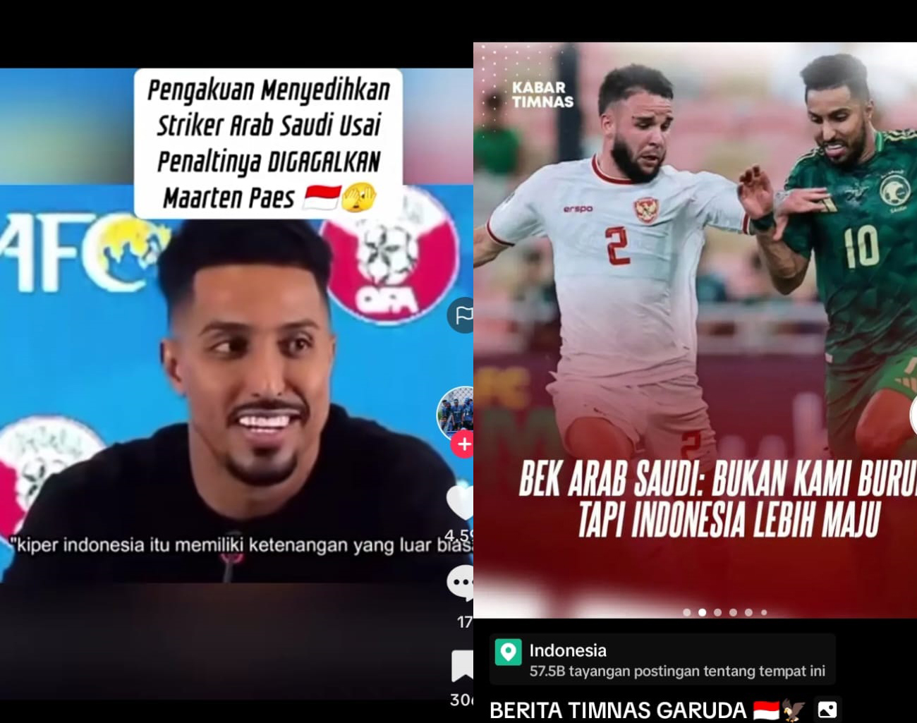 Pengakuan Penyerang Arab Saudi, Sepak Bola Indonesia Maju, Kualifikasi Piala Dunia 2026