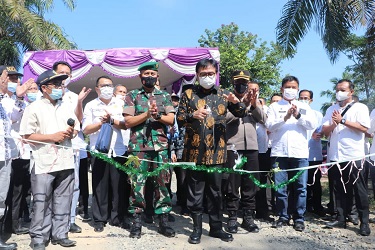 Akses Simpang Aur-Muara Harapan Mulus