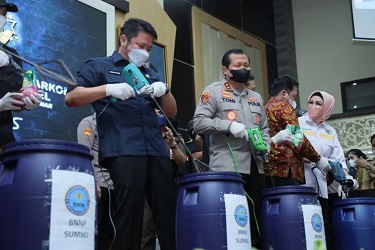 Tekan Peredaran Narkoba, Herman Deru Ajak BNN Gunakan  Pendekatan  Jalur Agama, Pendidikan dan Pencegahan Huku