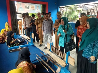 Tim Provinsi Nilai Banjarsari pada Lomba Desa