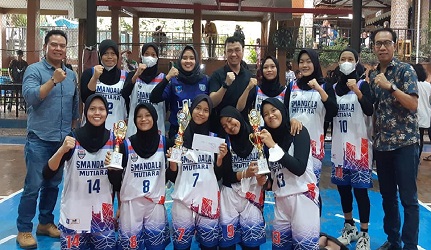 Basket Putri Lahat Juara se Sumsel