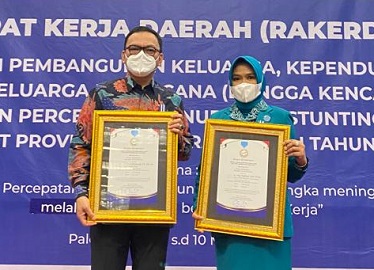 Ditangan Bunda Hepy, TP-PKK Empat Lawang Raih Penghargaan MKK Pertama