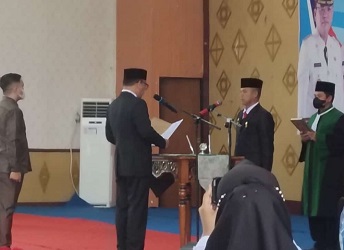 Pasca Dilantik Jadi Sekda Empat Lawang, Fauzan Sapa Senior, Rekan Leting, dan Juniornya