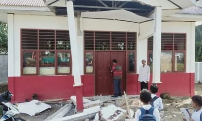 Getaran Gempa Sampai Malaysia