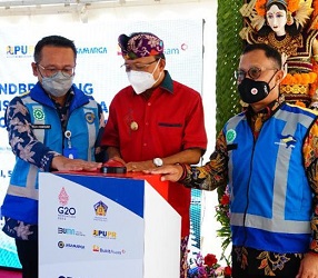 Groundbreaking PLTS di Jalan Tol Bali Mandara, Wujudkan Infrastruktur Ramah Lingkungan