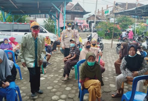 Kejar Target 70 Persen, BINDA Sumsel Gencarkan Vaksinasi di Kabupaten Lahat