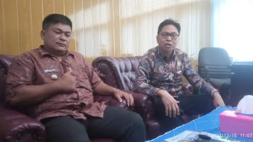 Juluk Air Bersih, Kades Tanjung Payang Temui Direktur PDAM Lahat