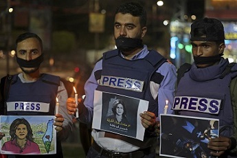 Jurnalis Shireen Abu Akleh Ditembak Militer Israel