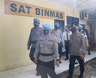 Kabid Propam Polda Sumsel Supervisi Anggota Polres Lahat