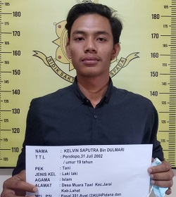 Kelvin Sempat Kabur, Akhirnya Ditangkap