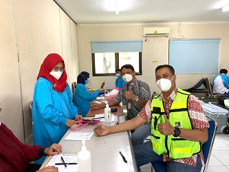Donor Darah PT Pamapersada Nusantara Terkumpul 105 Kantong Darah